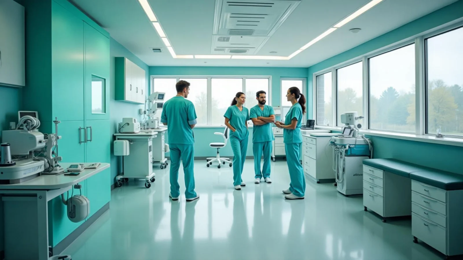 Medical aesthetics training session